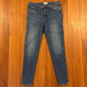 Madewell High Rise Skinny Jeans Medium Wash Women’s Size 29